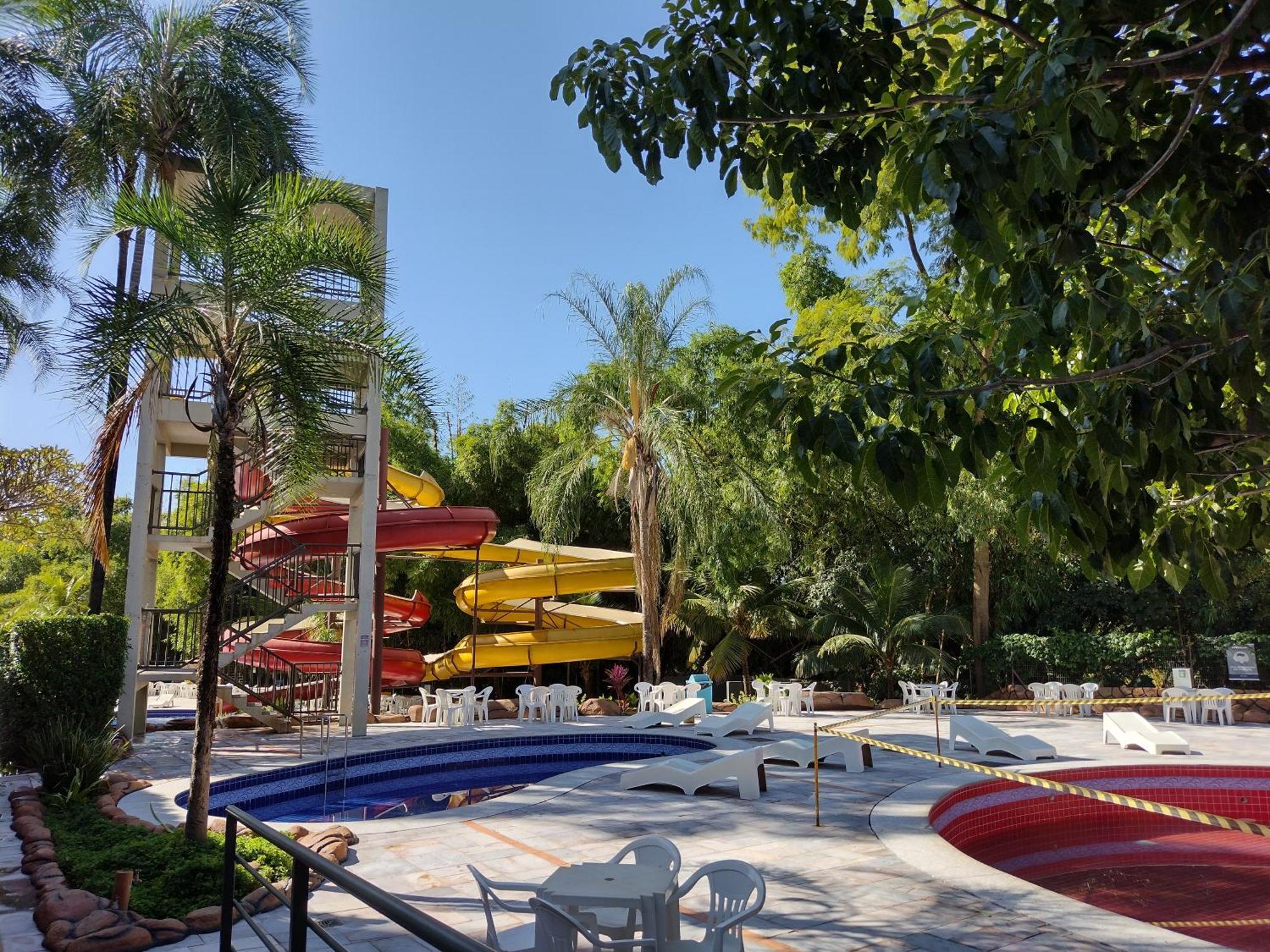 Golden Dolphin Grande Hotel Caldas Novas - Achei Ferias - Com Roupa De Cama מראה חיצוני תמונה