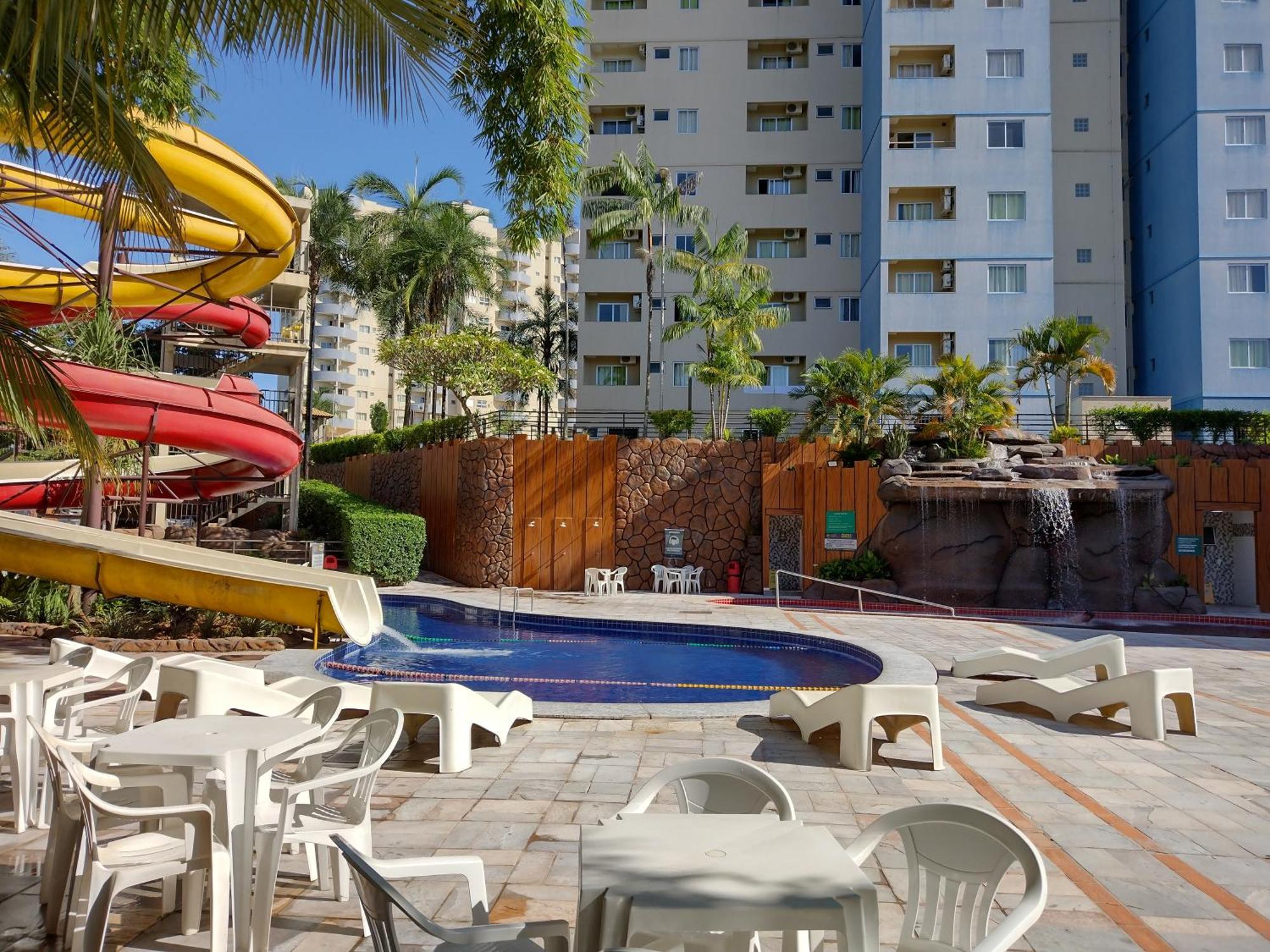 Golden Dolphin Grande Hotel Caldas Novas - Achei Ferias - Com Roupa De Cama מראה חיצוני תמונה