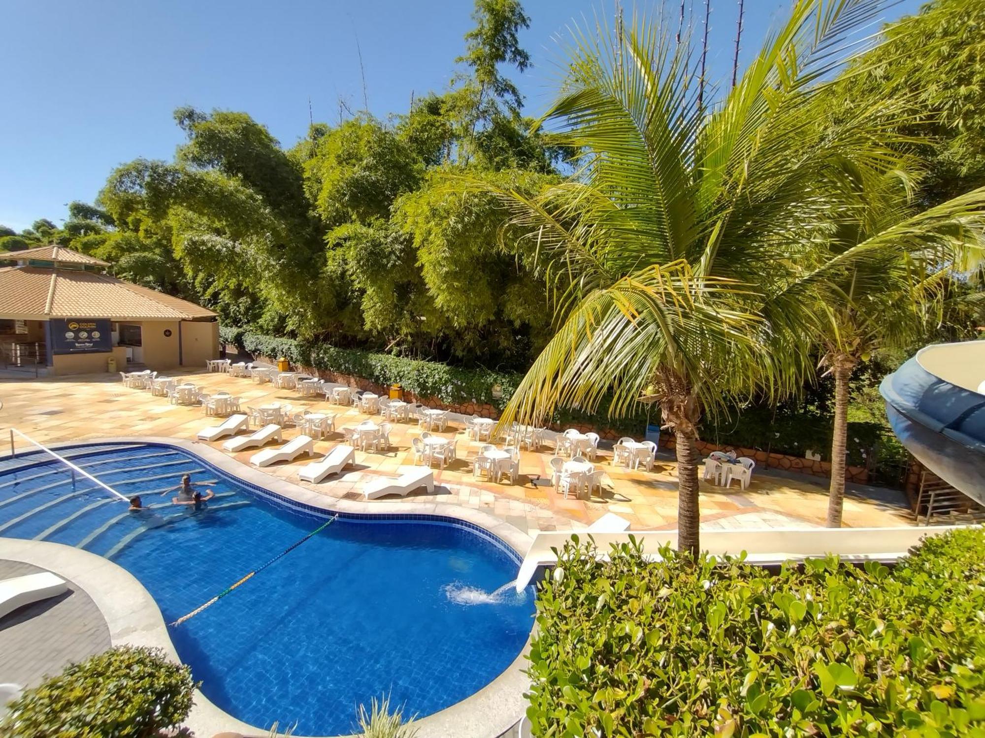 Golden Dolphin Grande Hotel Caldas Novas - Achei Ferias - Com Roupa De Cama מראה חיצוני תמונה